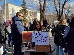 София - Шествие в подкрепа на протестиращите в Сърбия