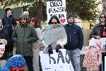 София - Шествие в подкрепа на протестиращите в Сърбия