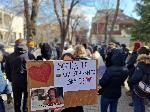 София - Шествие в подкрепа на протестиращите в Сърбия