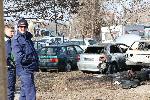 София - Опожарени автомобили
