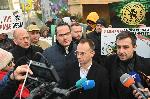 Протест пред Националния статистически институт срещу представените данни за инфлацията организира партия "Възраждане"