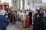 Монтана - посрещане на митрополит Пахомий