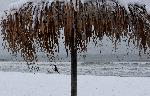Варна - Сняг на плажа във Варна<br />
