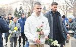 Софияв - ПФК-Левски - поднасяне на цветя пред паметника на Апостола