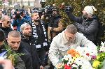 Софияв - ПФК-Левски - поднасяне на цветя пред паметника на Апостола