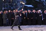 София -  Възпоменателна церемония пред Паметника на Васил Левски