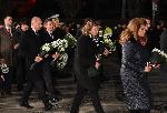 София -  Възпоменателна церемония пред Паметника на Васил Левски