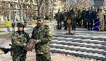 Хасково - Изпращане на български военнослужщи в Косово
