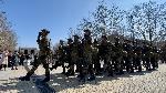 Хасково - Изпращане на български военнослужщи в Косово