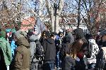 Антифашистки групи провеждат протест срещу Луковмарш