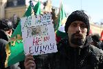 София - Протест на партия Възраждане срещу еврото пред БНБ