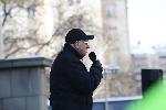 София - Протест на партия Възраждане срещу еврото пред БНБ