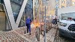 София - Протест на партия Възраждане срещу еврото пред Дома на Европа