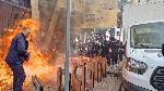 София - Протест на партия Възраждане срещу еврото пред Дома на Европа