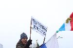 Представители на гражданска инициатива "Будители" провеждат протест  пред Народното събрание срещу въвеждането на еврото