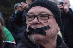 София - протест пред сградата на парламента -за запазване на българския лев