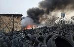 Гори гумаджийница в Бургас