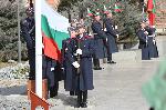 София - Церемония по издигане на националното знаме по случай Трети март на Паметника на Незнайния воин