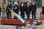 София - Церемония по издигане на националното знаме по случай Трети март на Паметника на Незнайния воин