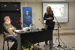 Бургас - лекция и актьорско изпълнение на Лиза Боева и Ицко Финци