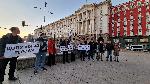 Пред парламента се провежда протест с искане България да напусне Световната здравна организация