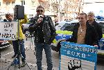 София - Протест на БОЕЦ пред Министерство на културата - оставка на Ярослава Бабунова