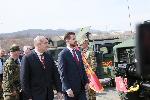 Ямбол - Сливен-полигон Ново село, посещение на президентите Румен Радев и Яков Милатович