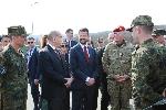 Ямбол - Сливен-полигон Ново село, посещение на президентите Румен Радев и Яков Милатович