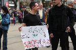 София - София - Протест и шествие -Съдебна палата - Ларгото пред парламента