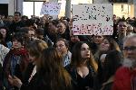 София - Протест и шествие -Съдебна палата - Ларгото пред парламента