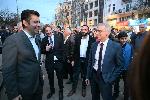 София - Протест и шествие -Съдебна палата - Ларгото пред парламента