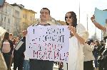 София – протест - задържани за умъртвяване на животни