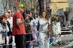 Бургас - Раздаване на плодни дръвчета