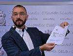 В Столична община  представители на ГЕРБ-СДС в общинския съвет  дават изявление за медиите