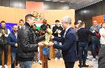 Варна  - Баскетбол - Черно море показа купата по баскетбол на кмета