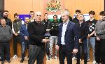 Варна  - Баскетбол - Черно море показа купата по баскетбол на кмета