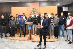 Варна  - Баскетбол - Черно море показа купата по баскетбол на кмета