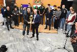 Варна  - Баскетбол - Черно море показа купата по баскетбол на кмета