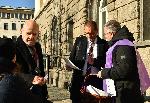 София - Протест на КНСБ пред парламента