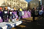 София - Протест на КНСБ пред парламента