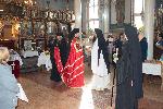 В Монтана  Видинският митрополит Пахомий отслужи тържествена литургия за Благовещение