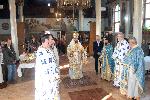 Монтана - митрополит Пахомий - литургия за Благовещение