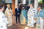 Монтана - митрополит Пахомий - литургия за Благовещение