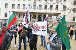 София - протест на МЕЧ - пред парламента