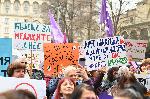 София - Протест на персонала от психиатричните болници пред Министерство на здравеопазването