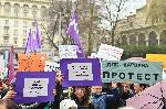 София - Протест на персонала от психиатричните болници пред Министерство на здравеопазването