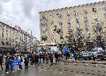 София - Протест на персонала от психиатричните болници пред Министерство на здравеопазването
