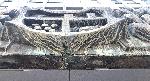 Опасно бронзово пано виси над централния вход на общината във Видин