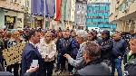 Граждани на  Етрополе протестират пред Министерство на енергетиката срещу замърсяването от