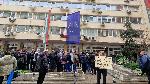София - протест на граждани и еколози от Етрополе - пред Министерство на енергетиката